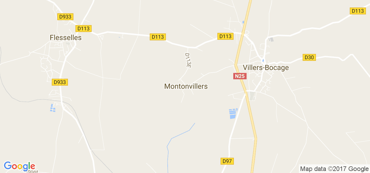 map de la ville de Montonvillers