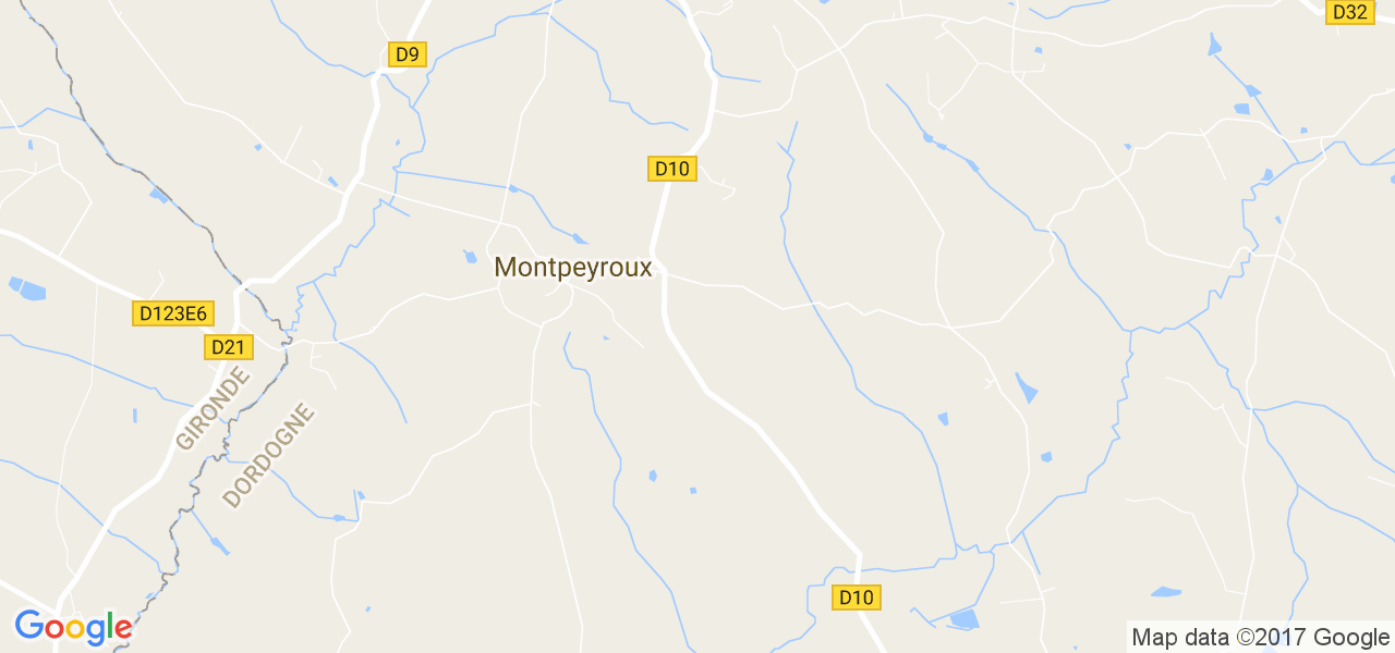 map de la ville de Montpeyroux