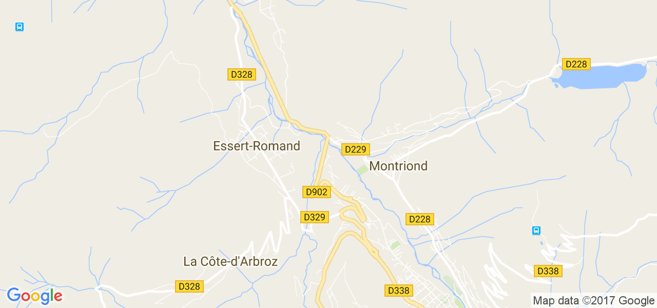 map de la ville de Montriond