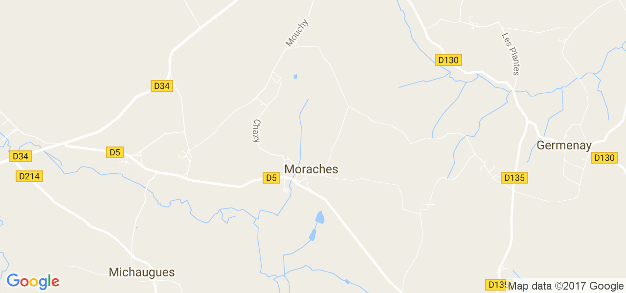 map de la ville de Moraches