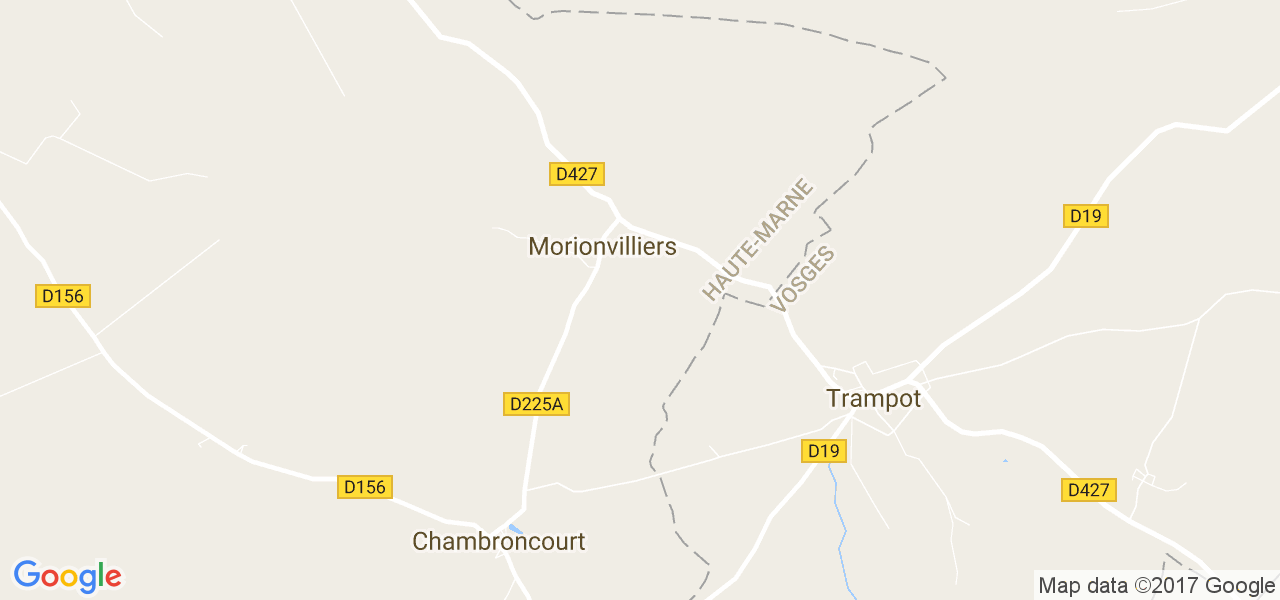 map de la ville de Morionvilliers