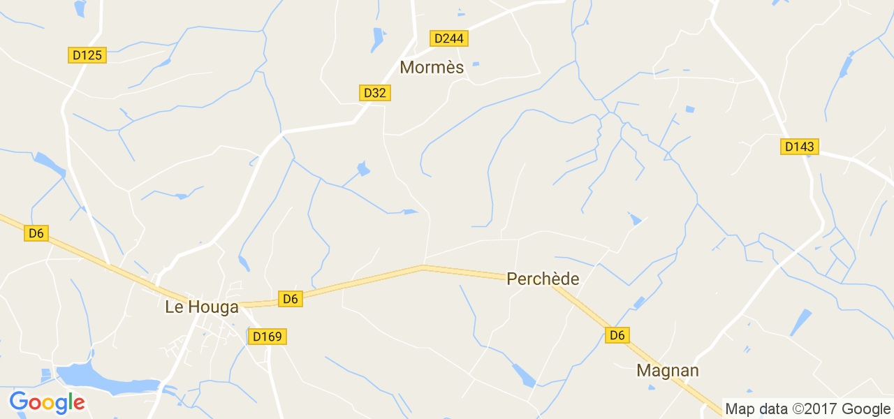 map de la ville de Mormès