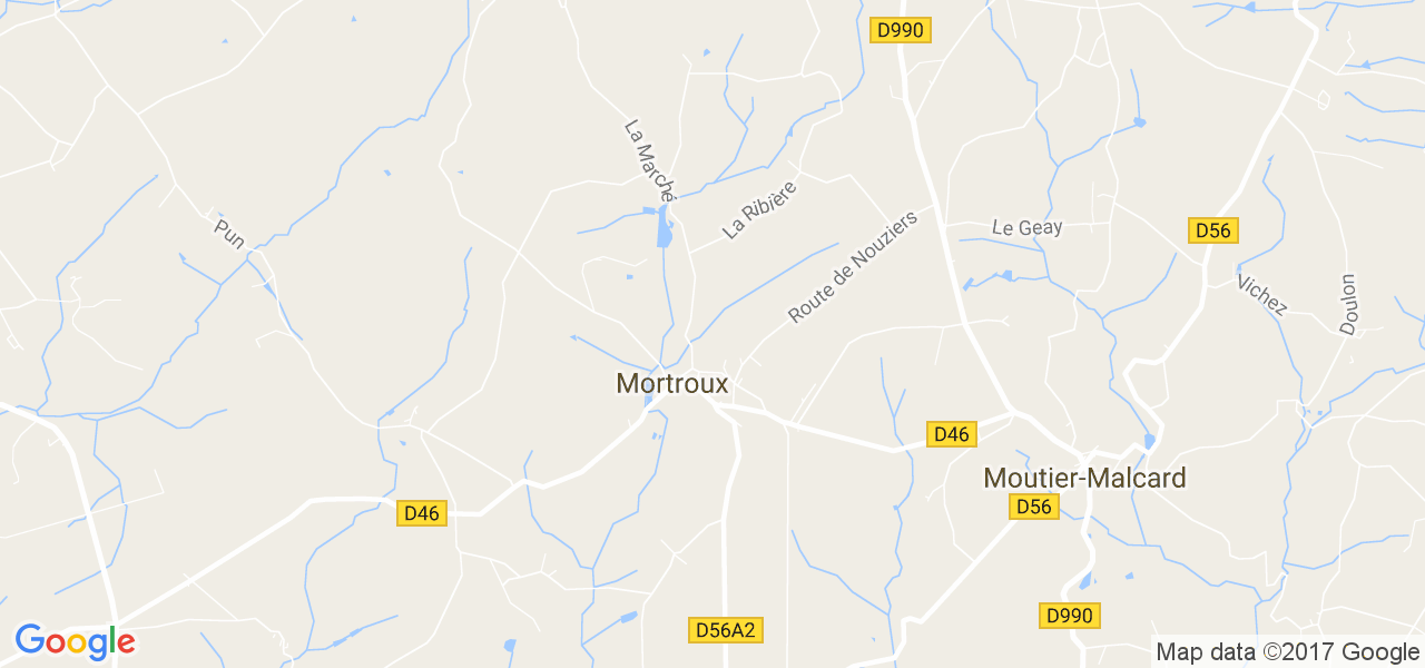 map de la ville de Mortroux