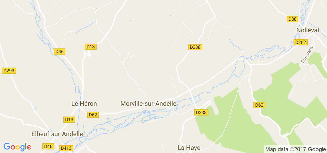 map de la ville de Morville-sur-Andelle