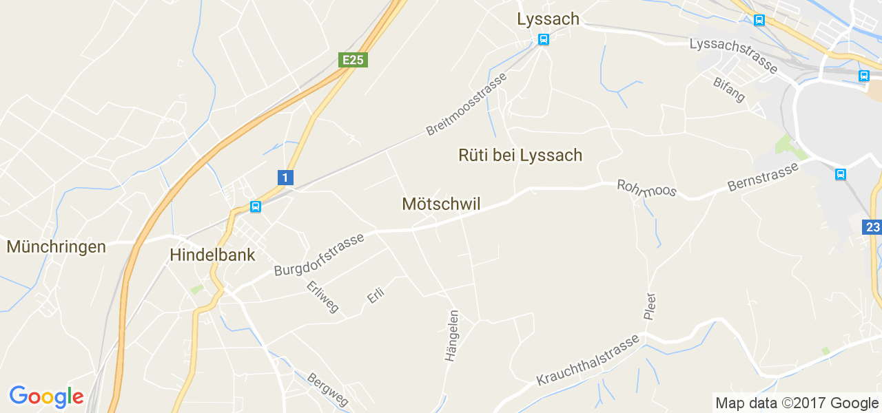 map de la ville de Mötschwil