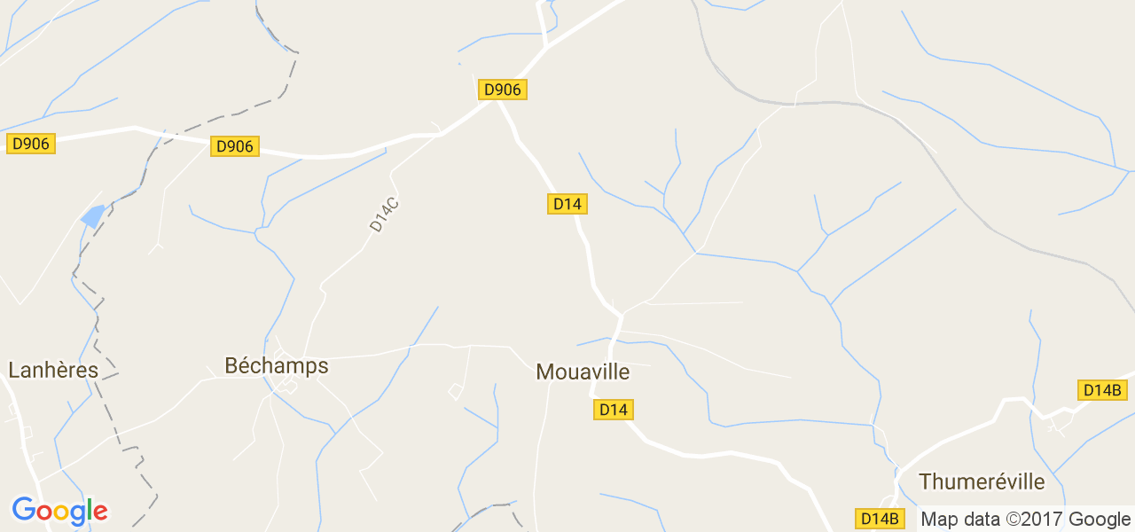 map de la ville de Mouaville