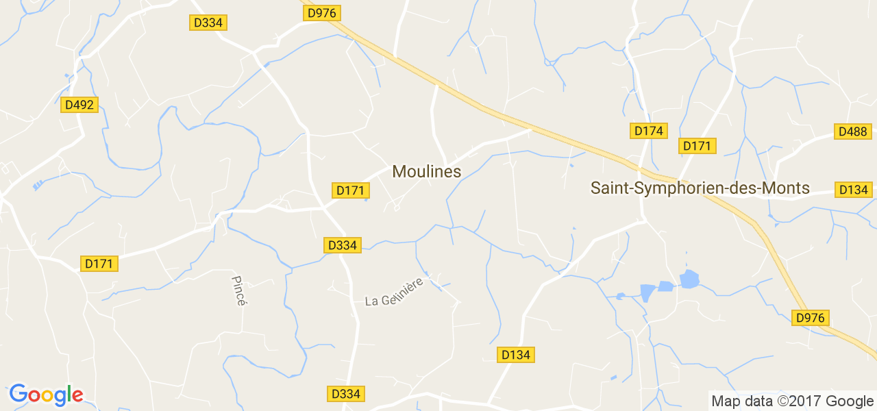 map de la ville de Moulines