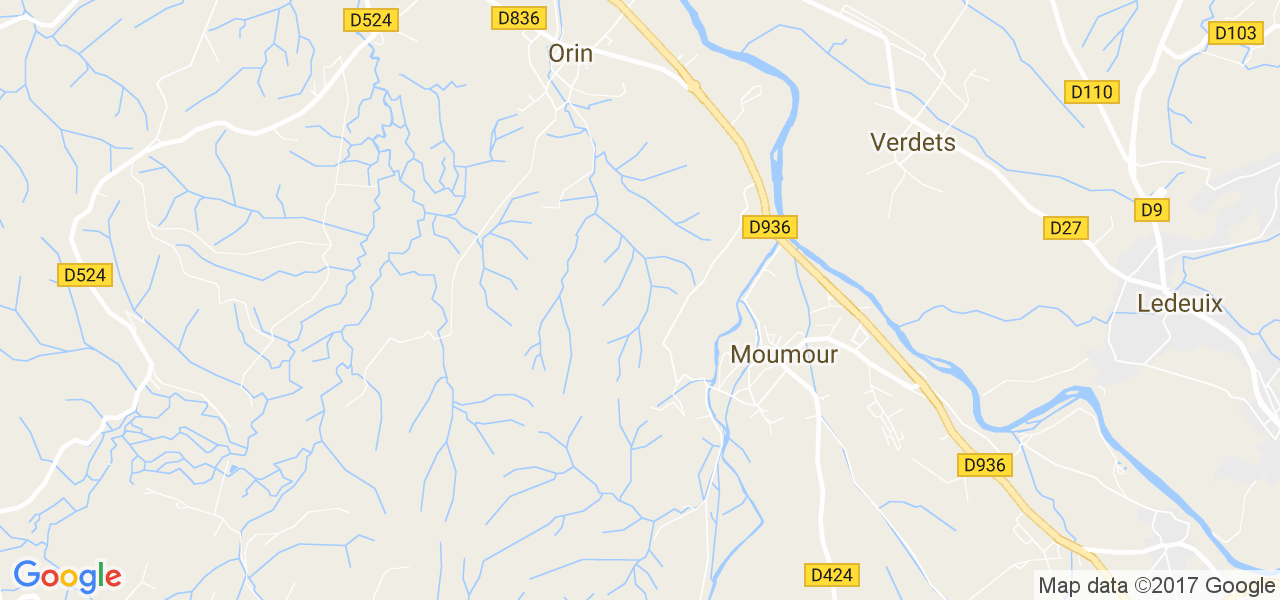 map de la ville de Moumour