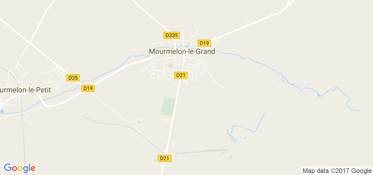 map de la ville de Mourmelon-le-Grand