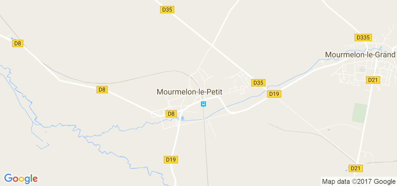 map de la ville de Mourmelon-le-Petit