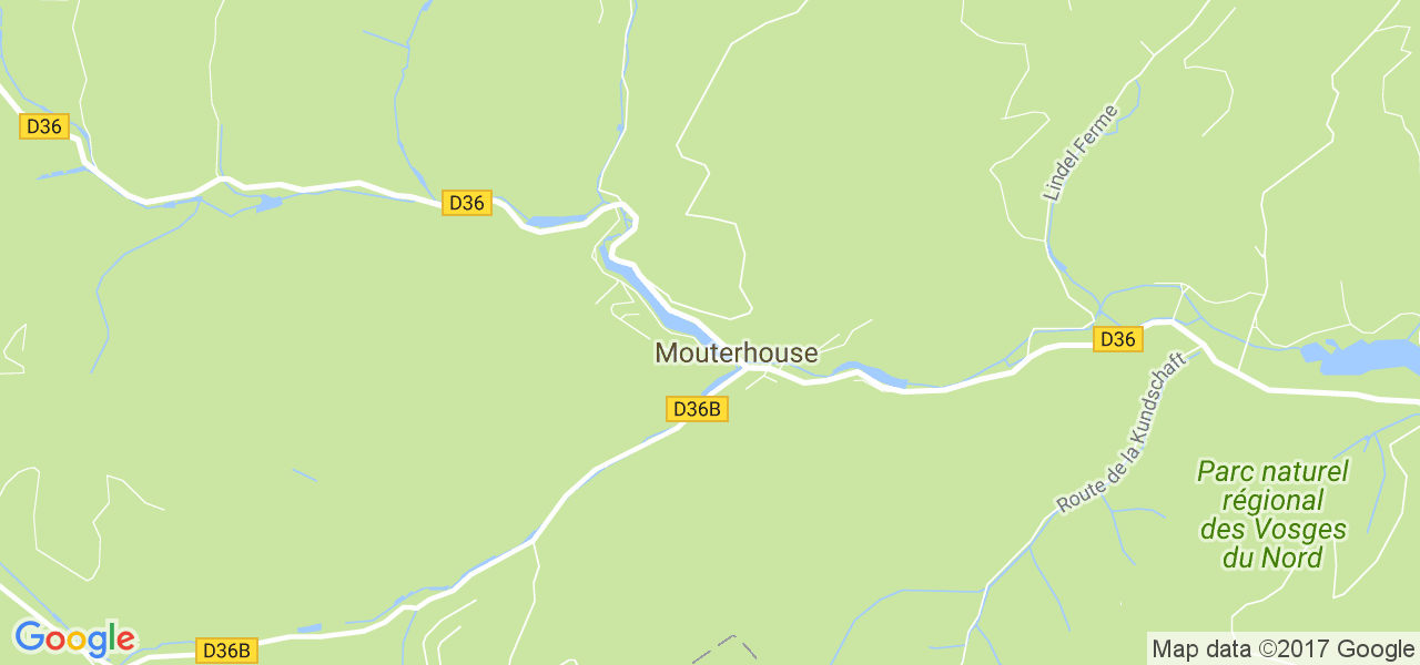 map de la ville de Mouterhouse