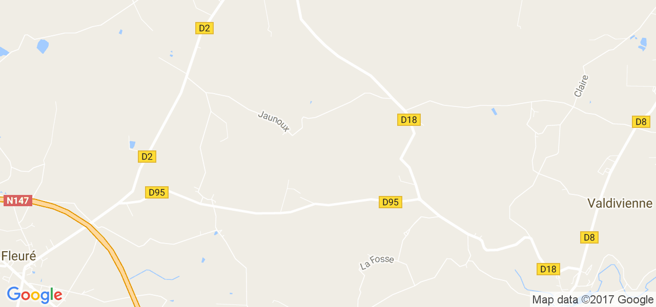 map de la ville de Moutiers-les-Mauxfaits