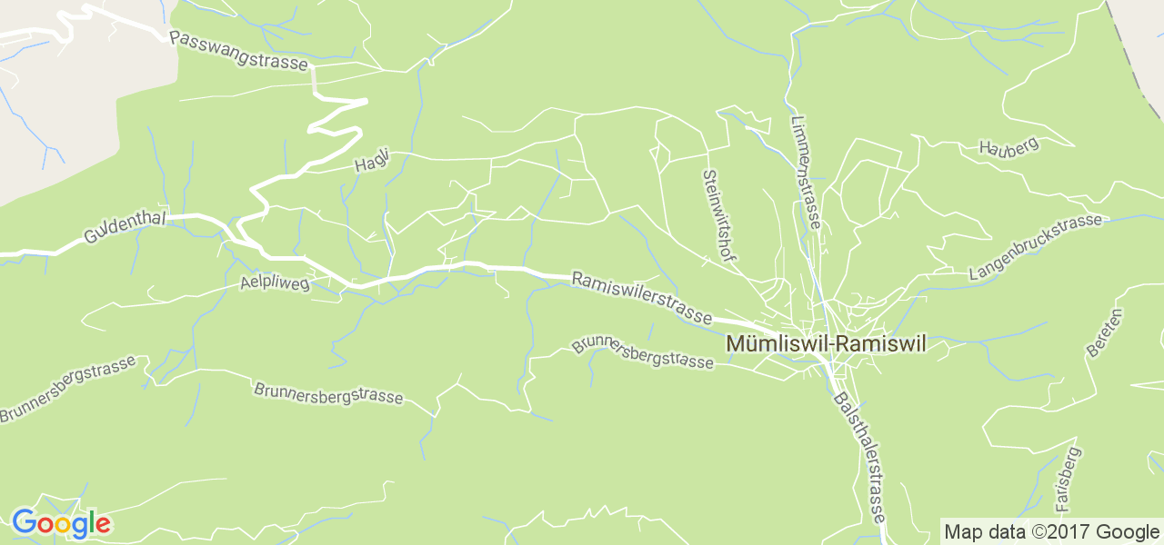 map de la ville de Mümliswil-Ramiswil