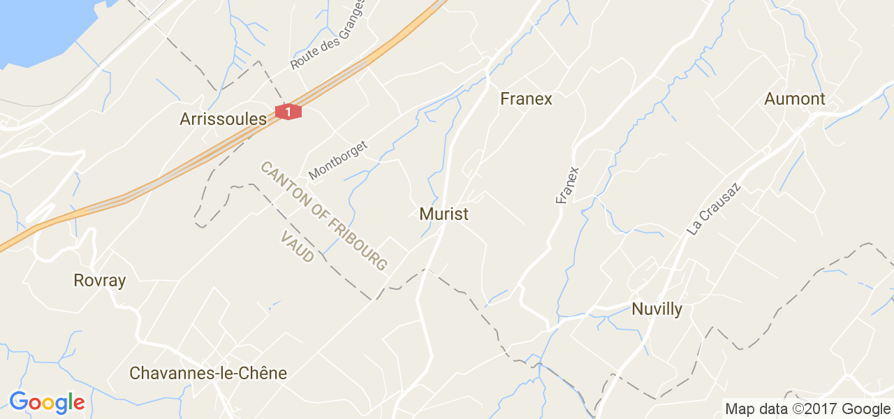 map de la ville de Murist