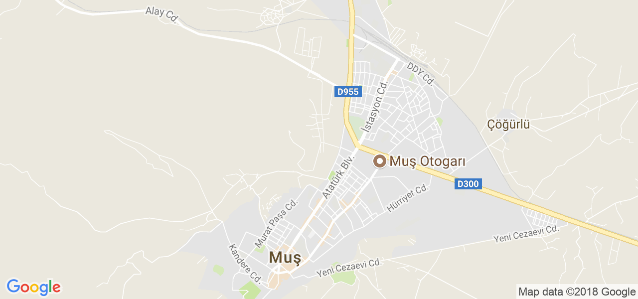 map de la ville de Mus