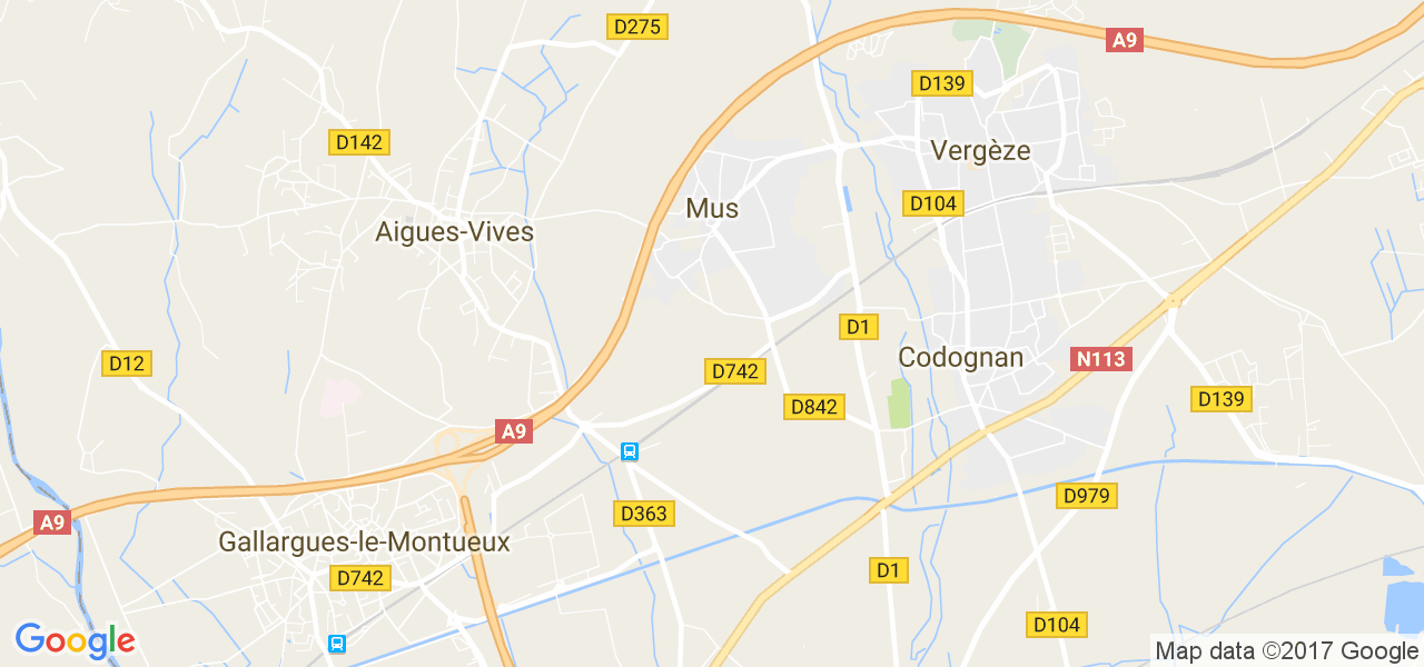 map de la ville de Mus