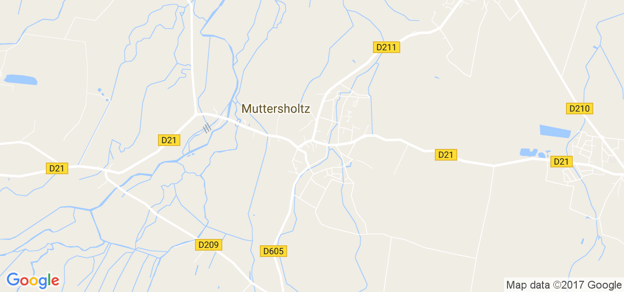 map de la ville de Muttersholtz