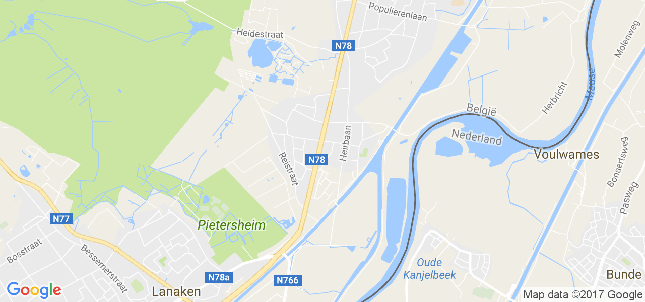 map de la ville de Neerharen