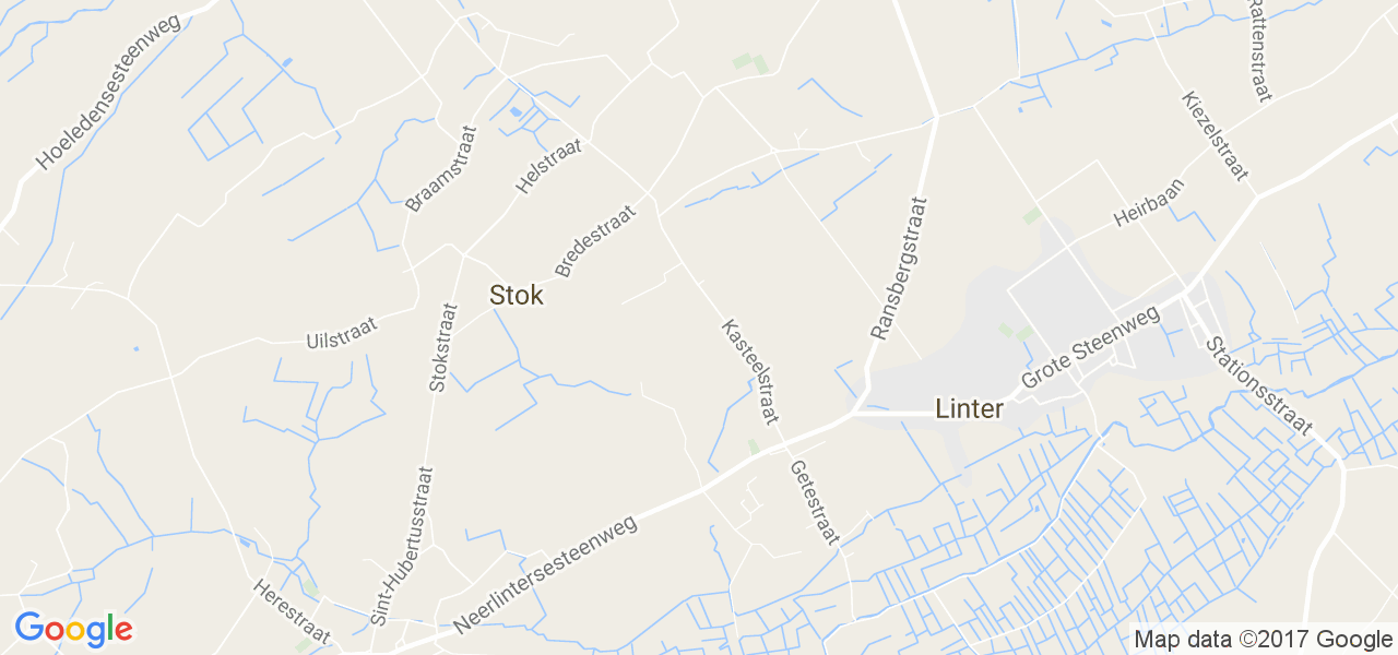 map de la ville de Neerlinter