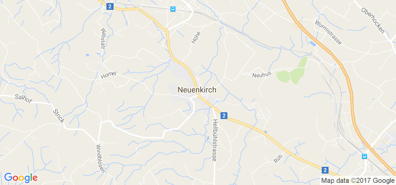 map de la ville de Neuenkirch