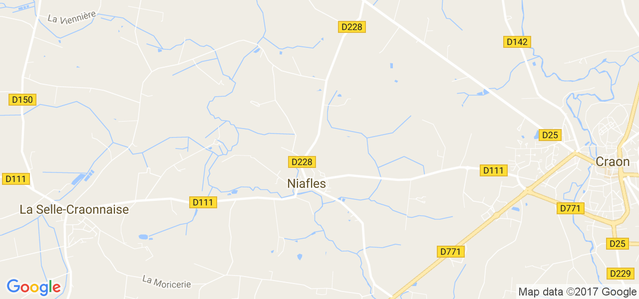 map de la ville de Niafles