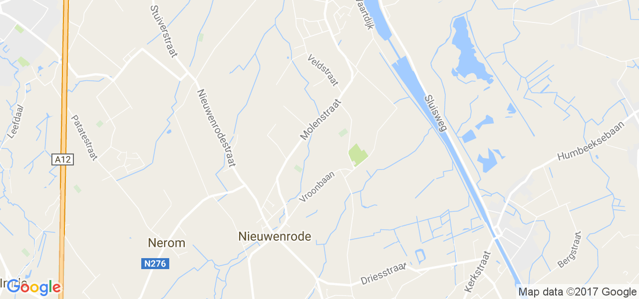 map de la ville de Nieuwenrode