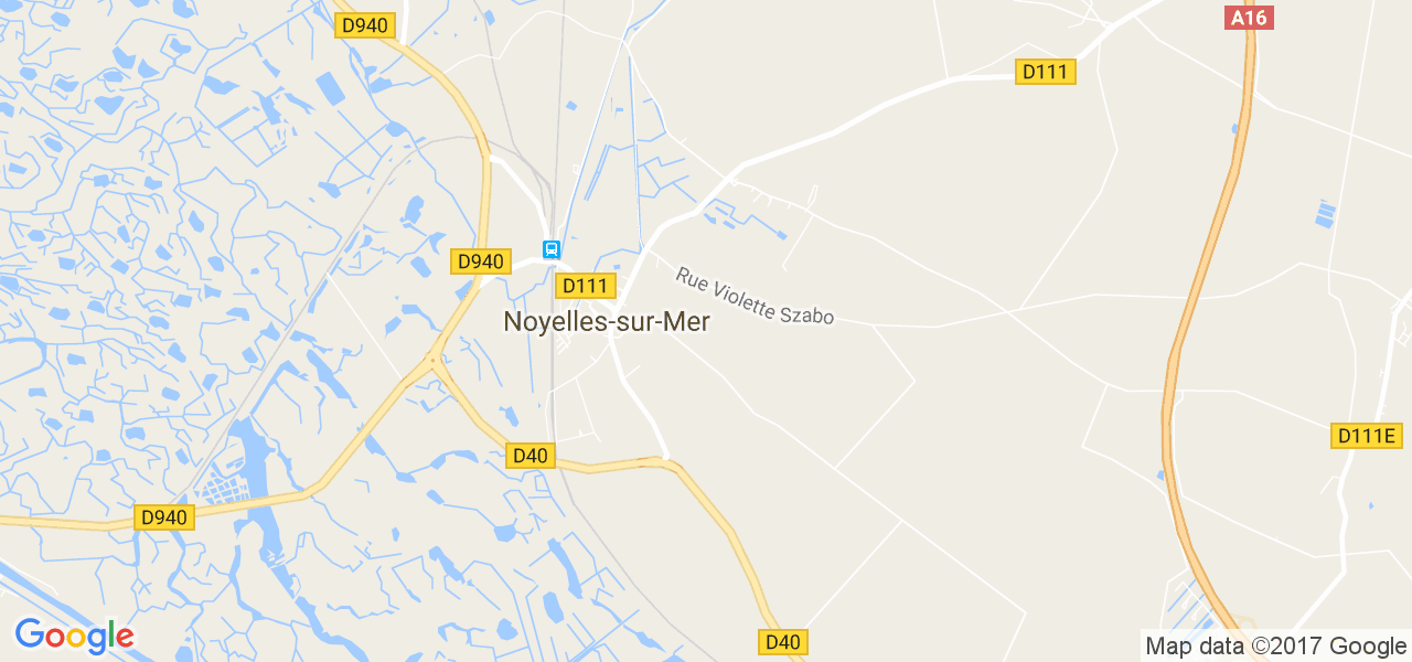 map de la ville de Noyelles-sur-Mer