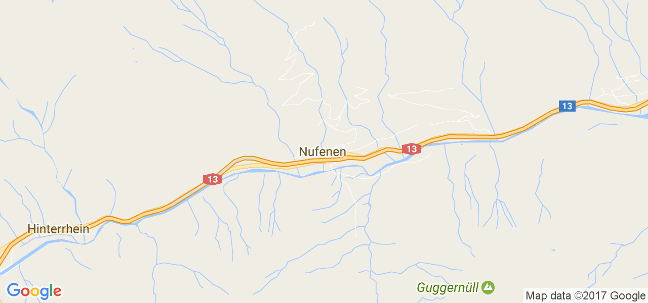 map de la ville de Nufenen