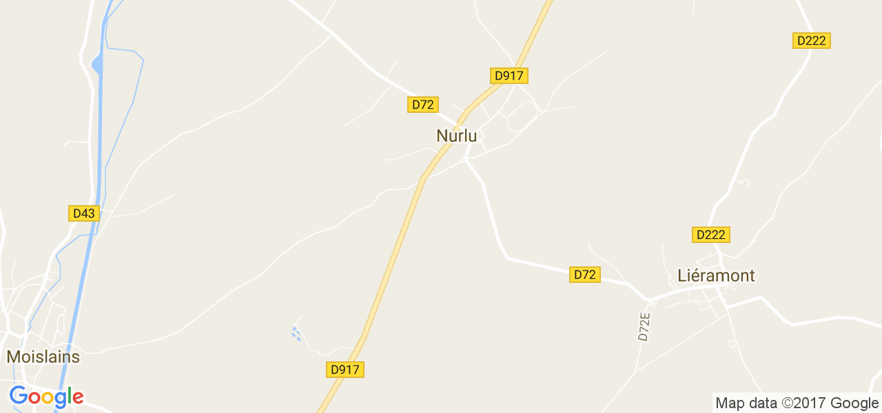 map de la ville de Nurlu