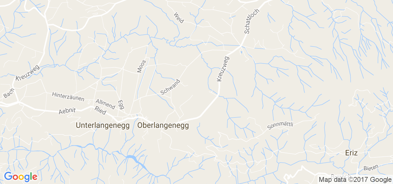 map de la ville de Oberlangenegg