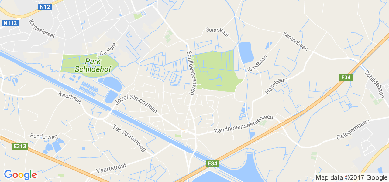 map de la ville de Oelegem