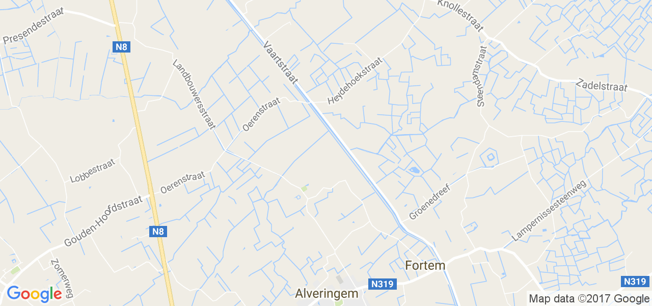 map de la ville de Oeren