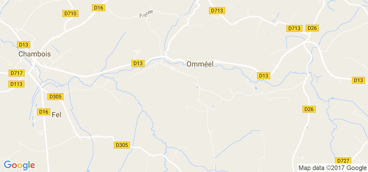 map de la ville de Omméel