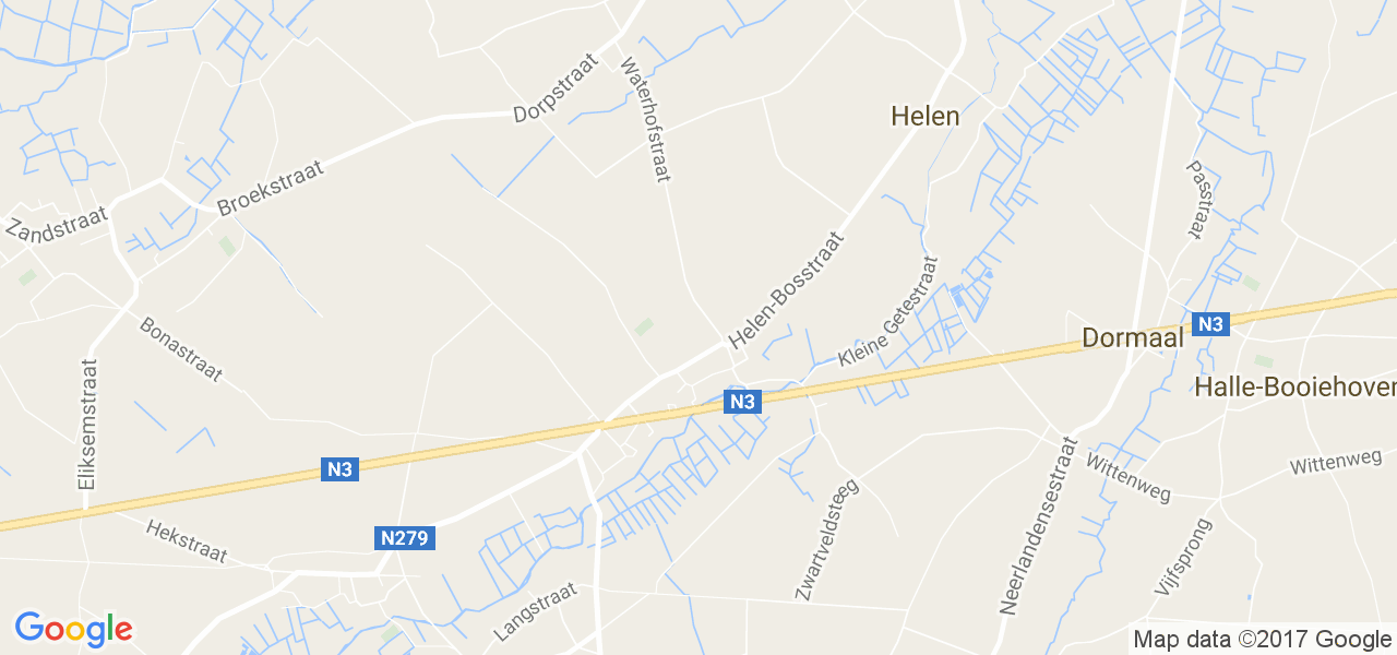 map de la ville de Orsmaal-Gussenhoven