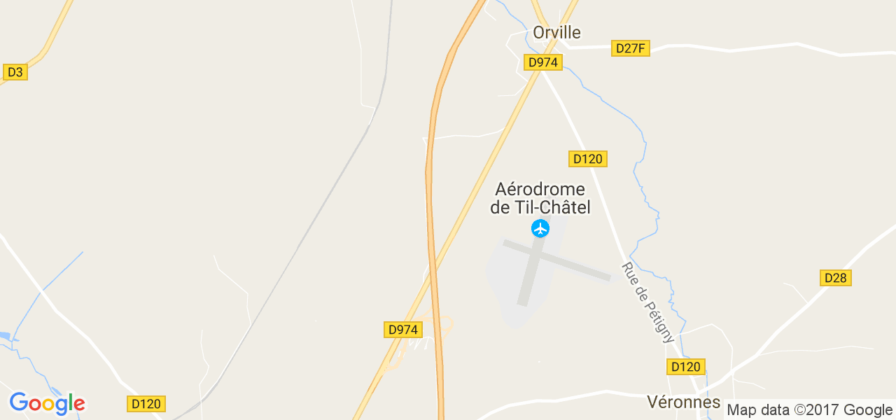 map de la ville de Orville