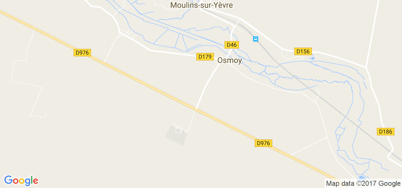 map de la ville de Osmoy