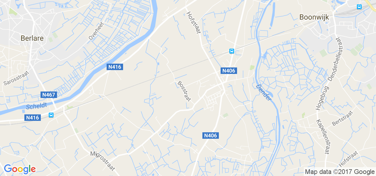 map de la ville de Oudegem