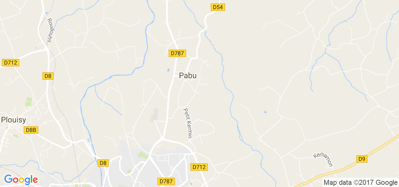 map de la ville de Pabu