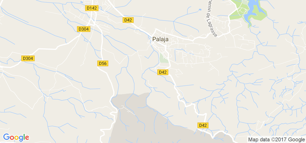 map de la ville de Palaja