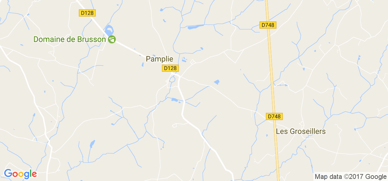 map de la ville de Pamplie