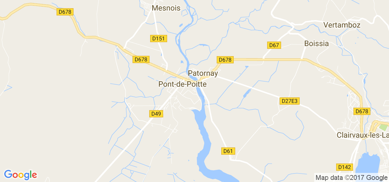 map de la ville de Patornay