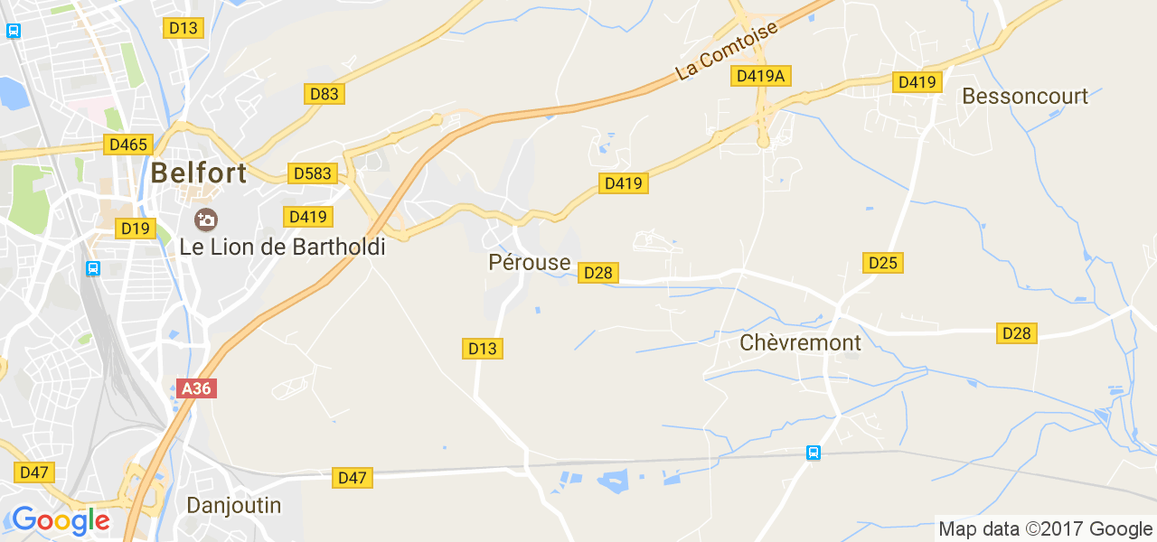 map de la ville de Pérouse
