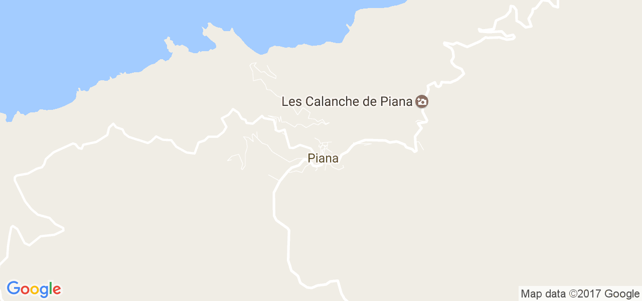 map de la ville de Piana