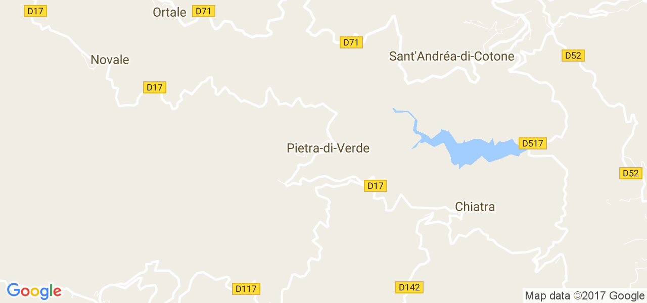 map de la ville de Pietra-di-Verde