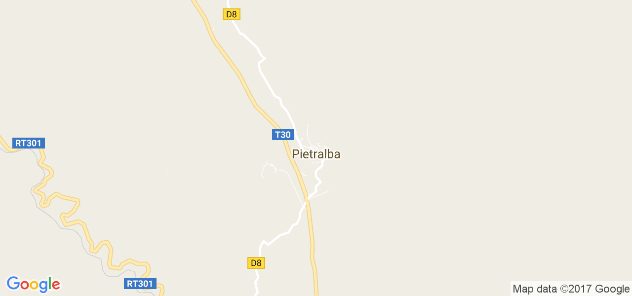 map de la ville de Pietralba