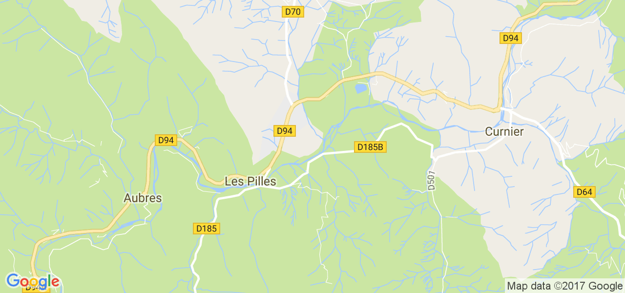 map de la ville de Pilles