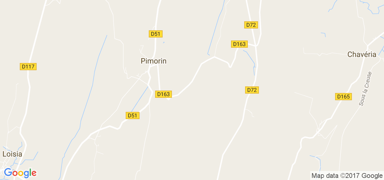 map de la ville de Pimorin