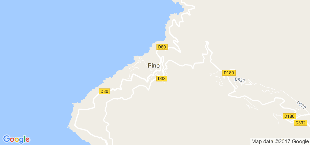 map de la ville de Pino