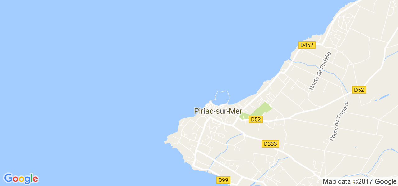 map de la ville de Piriac-sur-Mer