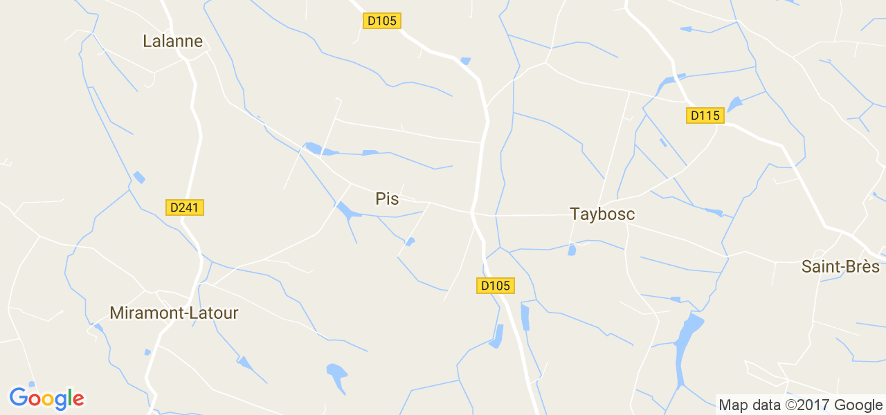 map de la ville de Pis